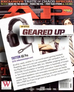 AX Pro in Alternative Press